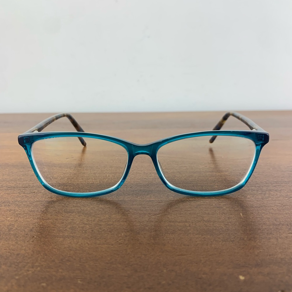 Ernest Hemingway 4696 Eyeglasses Teal Blue Crystal/Brown 54-15-140 FRAMES ONLY